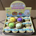 Großhandels-Displaybox mit bunten Squishy Dumpling Fidget-Spielzeugen zum Stressabbau - Kleines Buntes Emoji-Brötchen