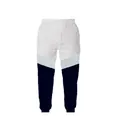 Lässige Jogginghose für Herren im Colorblock-Design mit Kordelzug und engen Bündchen - M / Weiß