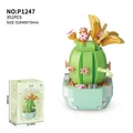 Succulent building blocks cactus flower DIY kit for children educational toy variant SKU - P1247 Succulent-Early Summer