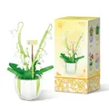Lily of the Valley building block flower set 287 pieces with retail packaging box - 2083 Elegant Lily Of The Valley