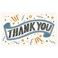 Hand-drawn style Thank You decorative card and gift packaging sticker labels - Card Style 25