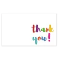Colorful thank you message card for small business gift packaging and decoration - Card Style 51