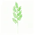 Ramo di Natale artificiale con glitter verdi per decorazioni festive - 46cm-12g / Verde mela