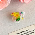 Ciondolo per scarpe a fiori con perline colorate per decorazione zoccoli DIY moda - Perline a Fiore in Resina Colorate (27965-6)