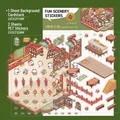 Simno DIY hot pot themed scenery sticker set with PET material and background card - Simno XL Gourmet Hot Pot