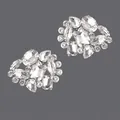 Eleganti clip per scarpe in strass e cristallo per sposa o decorazioni fai da te. - Light luxury irregular shoe flower sc-j053