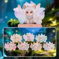 Set of 7 nine-tailed fox blind box collectible toys in a magical forest scene - -501 Velvet Messenger Nine-tailed Fox Box 6 / Random One