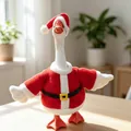 Santa Claus Christmas outfit for 23 inch white porch goose decoration statue clothes - Santa Claus Set