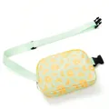 Waterproof nylon fanny pack with cute lemon pattern and adjustable strap for sports - Lemon Print