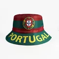 Portugal national football fan bucket hat in vibrant red and green with emblem design - Portugal 2 / M (56-58cm)