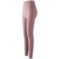 Leggings de yoga taille haute effet galbant couleur rose mauve fini mat sport - S / Rose Crépuscule