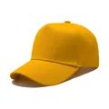 Gorra de béisbol de 5 paneles de color amarillo brillante con corona estructurada - M (56-58cm) / Amarillo