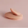 Realistic silicone tongue model for body piercing practice in natural nude skin tone. - Tongue (001)