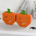 Συσκευασία δώρου κολοκύθα Halloween για γλυκά σε έντονο πορτοκαλί σετ των 10 τεμαχίων - Hb0080 - Πορτοκαλί Κολοκύθα Για Το Halloween (10 Τεμάχια); 4*4*7cm (10 Τεμάχια/συσκευασία)