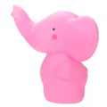 Adorable pink elephant-shaped vinyl night light for children's bedside table decor - Pink Elephant