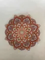 Handcrafted 3D layered mandala yoga room night light with intricate lotus patterns - Mandala Atmosphere Light 30*30cm (Acrylic Flat with Light)
