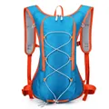 Blue and orange waterproof cycling hydration backpack for outdoor sports and hiking. - 29*10*41CM / Blue