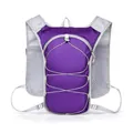 Purple ultra-light outdoor running hydration vest for marathon and professional cycling - Below 20L / Backpack Only / Purple