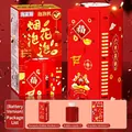 Automatic electric firework bubble machine toy set including bubble liquid and stickers - Square Wedding Firework Style (Battery)