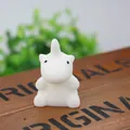 Cute white unicorn squishy toy for stress relief made of soft TPR material for kids - Unicorn (White)