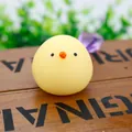 Adorable yellow chick shaped TPR squishy toy perfect for stress relief and sensory play fun - Fat Chicken