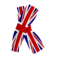 Detailed view of cooling sun protection arm sleeves with British Union Jack flag print - One Size / United Kingdom