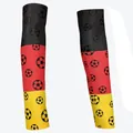 German flag soccer pattern ice silk sun protection arm sleeves for outdoor sports - One Size / Germany Style