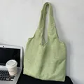 Elegant light green embroidered lace tote bag with floral pattern and large capacity - Green Leaf Texture