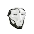 Detaillierte Delta Force Warden Gheros weiße Cosplay Maske für Halloween Aufführungen - Einheitsgröße / Weiße Maske