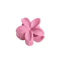Petite pince à cheveux en forme de fleur rose brillante pour coiffure élégante - Forme de Fleur / Rose
