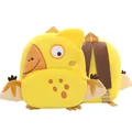 Cute yellow chick cartoon plush children's backpack for kindergarten kids school bag - Pterosaur
