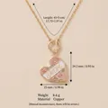 Vintage heart locket necklace for mom with rose engravings in premium gold finish - Heart MOM Locket Necklace