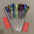 Disposable colorful metallic tassel cocktail picks 100pcs pack for cake decor 17cm - 17cm Tassel Pick
