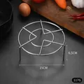 Durable 15cm 304 stainless steel steaming rack for multi-functional kitchen cooking - Zinc Plated Style / Diameter 16cm / 7cm