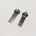 Professional stainless steel opening tools for Italian charm bracelets and watch bands - Round (Rough Finish) (ICH001-14)