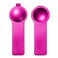 High-quality magenta stainless steel tool for Italian modular charm bracelet assembly - Round Dragon Fruit Purple (ICH001-10)