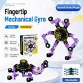 Purple deformable mechanical fidget spinner toy for kids stress relief and creative play - Purple (Chinese Box)