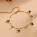 O612 Black Shell Star Bracelet