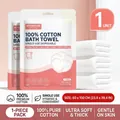 Asciugamano da bagno monouso in cotone bianco spesso, formato portatile da 60x100cm - Asciugamano da bagno monouso in puro cotone / 60*120cm