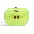 Creative apple-shaped acetate hair claw clip in vibrant lime green for women's styling - Light Green Apple