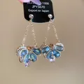 Vintage oorbellen in etnische stijl met blauwe kristallen en goudkleurige kwastjes - 51# Zilveren Pin - Goud - Groen