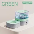 Distributore automatico di acqua per animali domestici in verde e grigio moderno - Distributore d'acqua / Verde