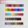 Multi-color gradient nail tapping gel collection for professional nail art - Full Set 53 Colors Canned Clapping Gel