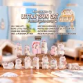 Complete collection of flocked cat figurines from the Little Cute Kitty blind box series - -479 Little Arrogant Meow Meow (6) / Random 1pc