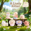 A Lively Kitten series blind box figurines featuring cute garden-themed cat designs - -503 New Life Little Kitten (6) / Random 1pc