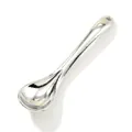 Piccolo ciondolo a cucchiaio in lega lucida per creazioni di gioielli e collane DIY - Bianco K/Argento