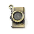 Retro zinc alloy camera charm pendant with antique bronze finish for DIY jewelry crafts - Bronze
