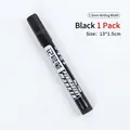 Professional black 1.5mm waterproof permanent marker pen for sketching and drawing - Oil-Based / Bulk Packaging / Black