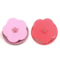 Flower-shaped washing machine lint filter mesh bag hair remover in pink - OPP Bag / Pink