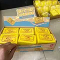 Realistische Butter Käse Squishy Spielzeug zum Stressabbau mit langsamem Rückprall - PU Milchziegel